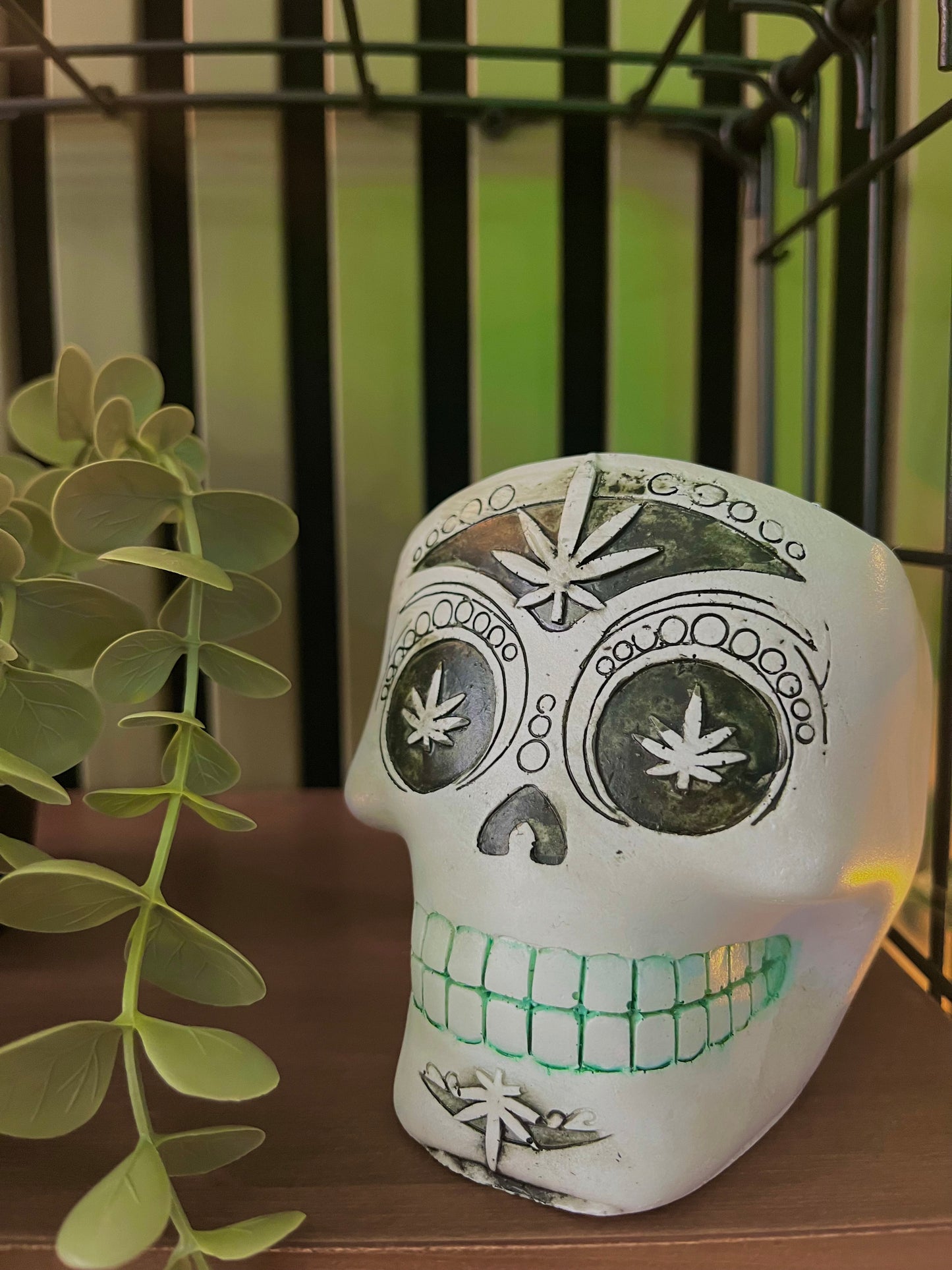 Skull ashtray