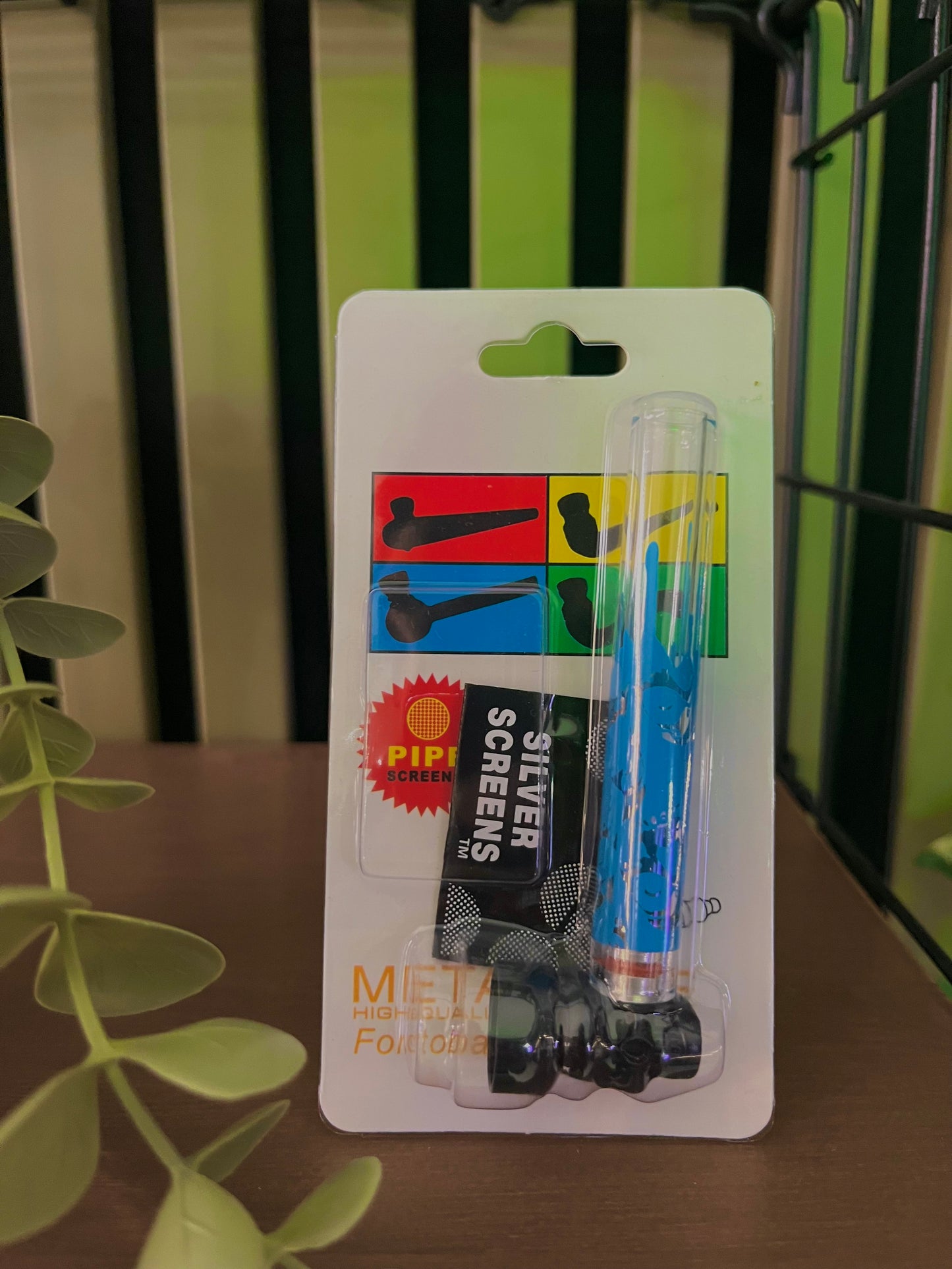 Pipe en Métal & Verre